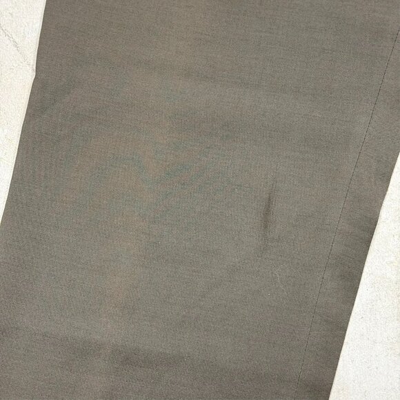 Giorgio Armani Collezioni Dress Pants Brown Wool Trousers 36x30 - Picture 3 of 12